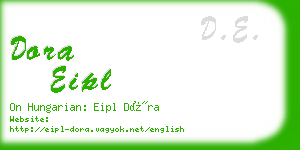 dora eipl business card